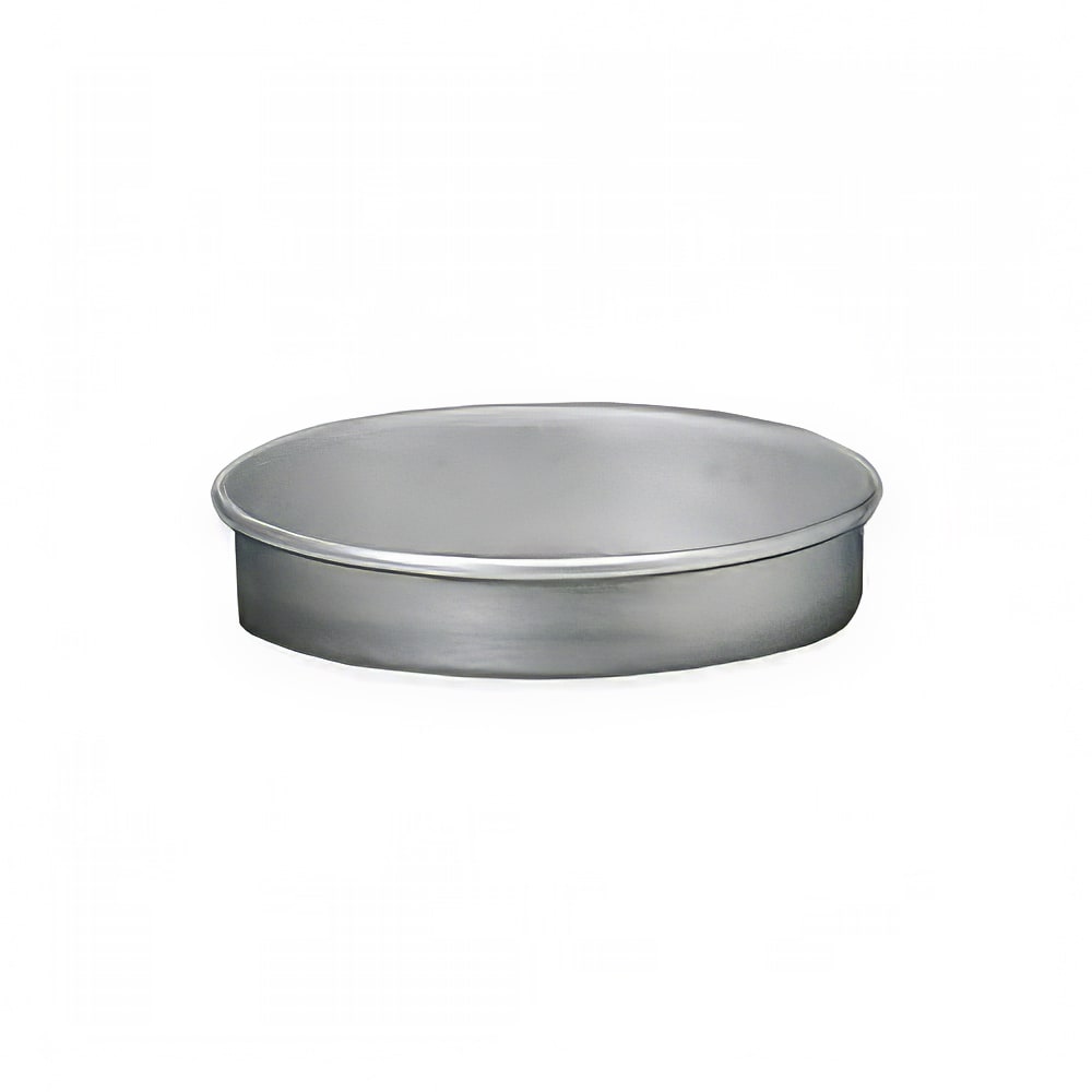 166-HA80102 10" Straight Sided Pizza Pan, 2" Deep, Aluminum