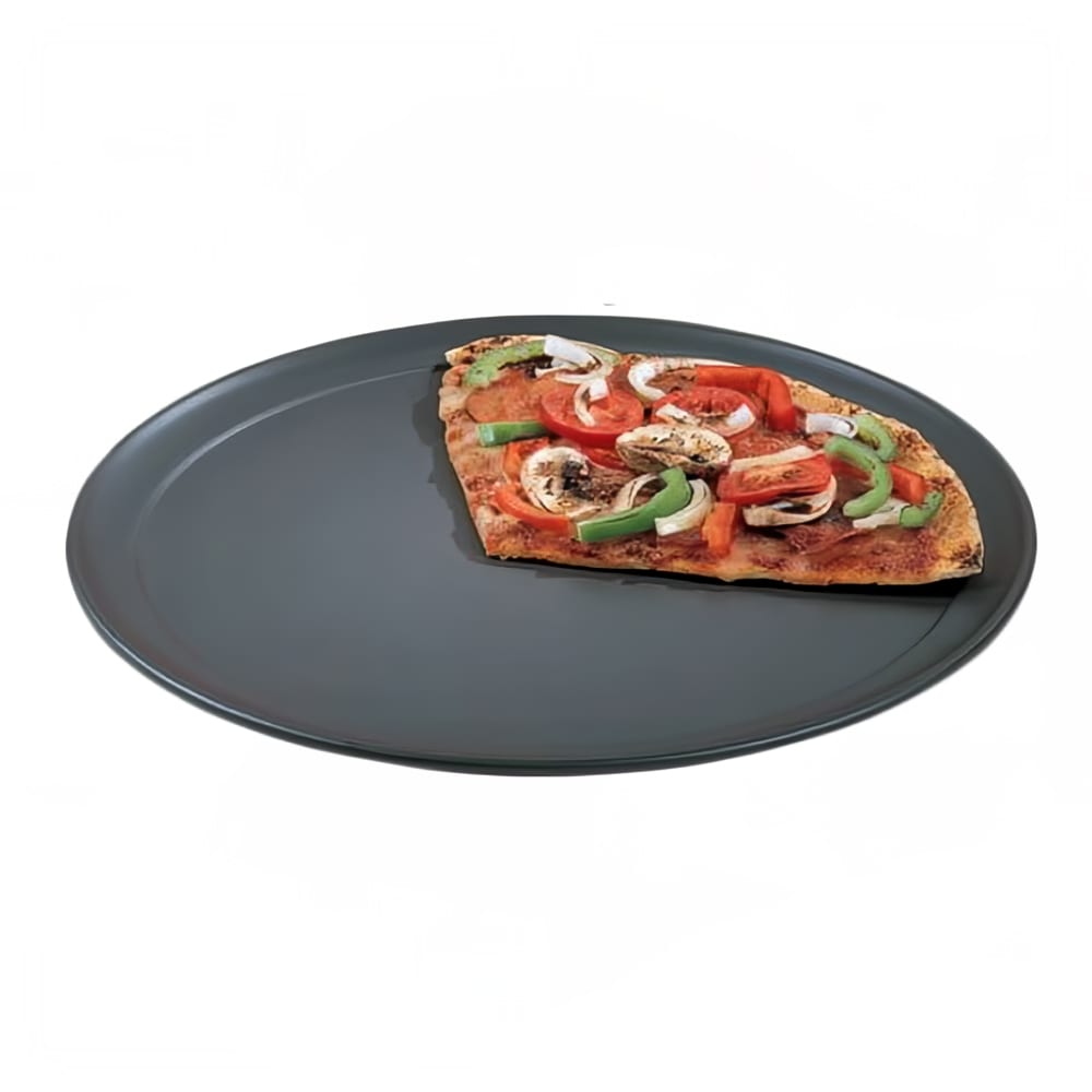 166-HCTP13 13" Wide Rim Pizza Pan, Hardcoat, Aluminum