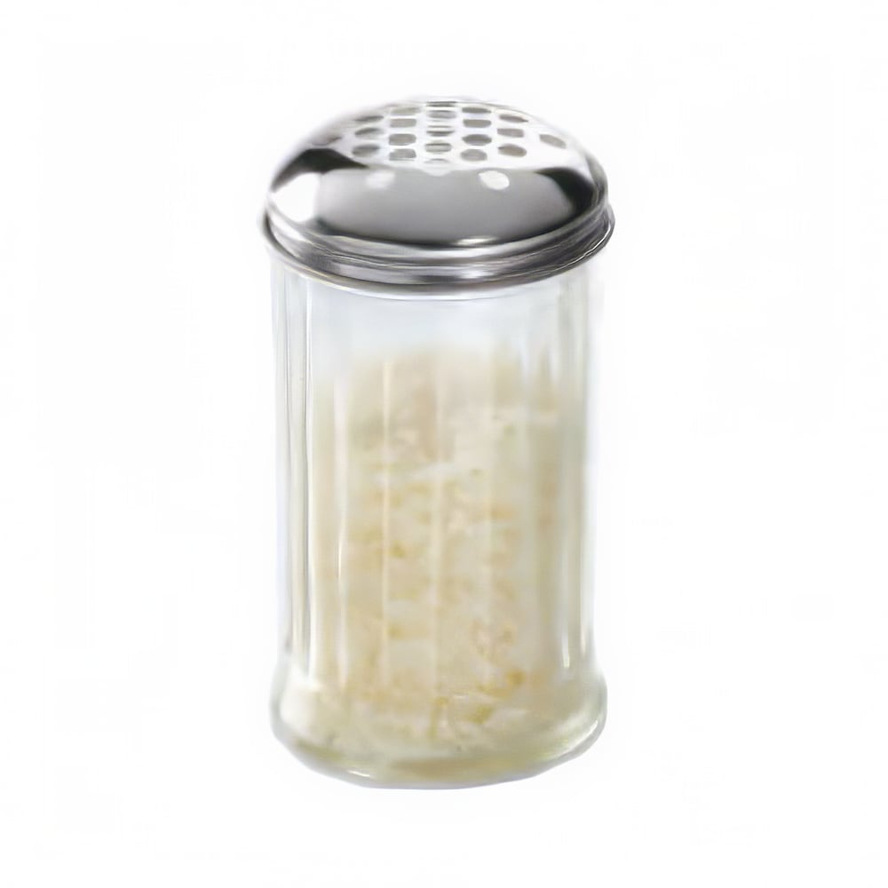 166-SAN319 Large Shaker w/  1/4" Hole, Stainless