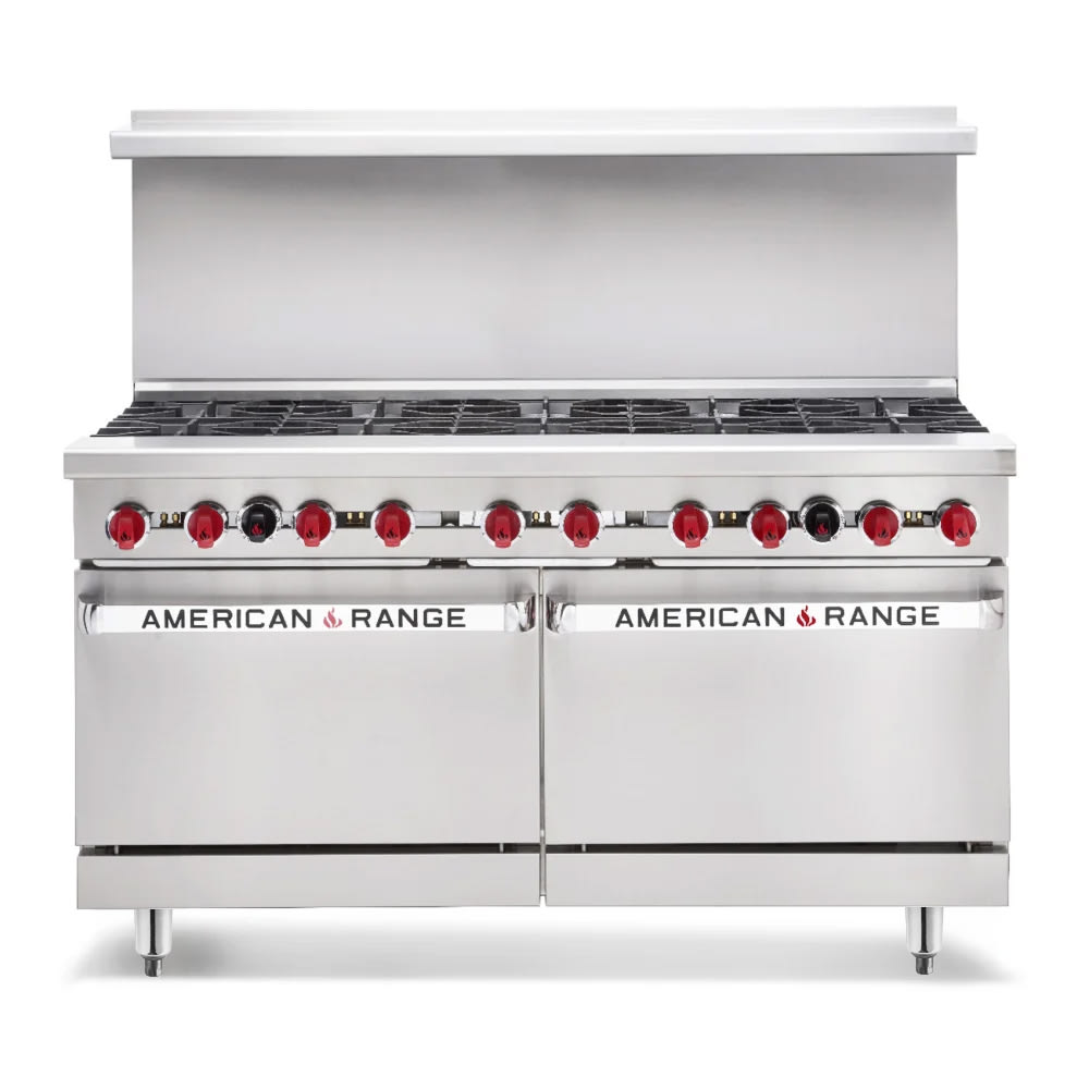 386-AR36G4B126LSBRLP 60" 4 Burner Gas Range w/ Griddle & Standard Oven & Storage Bas...