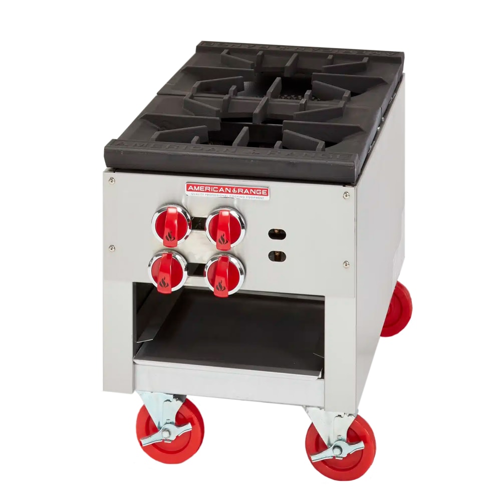 386-ARSP182LP 2 Burner Stock Pot Range, Liquid Propane