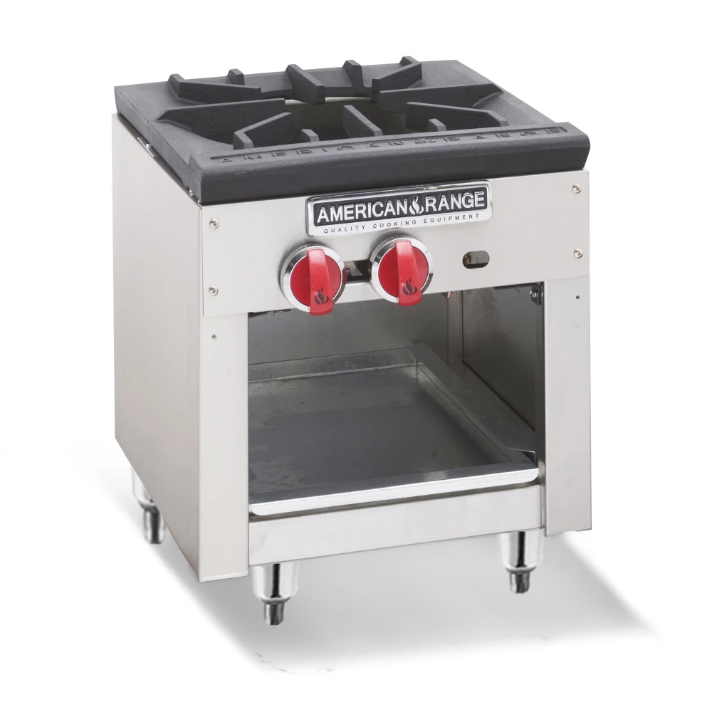 386-ARSP18LP 1 Burner Stock Pot Range, Liquid Propane