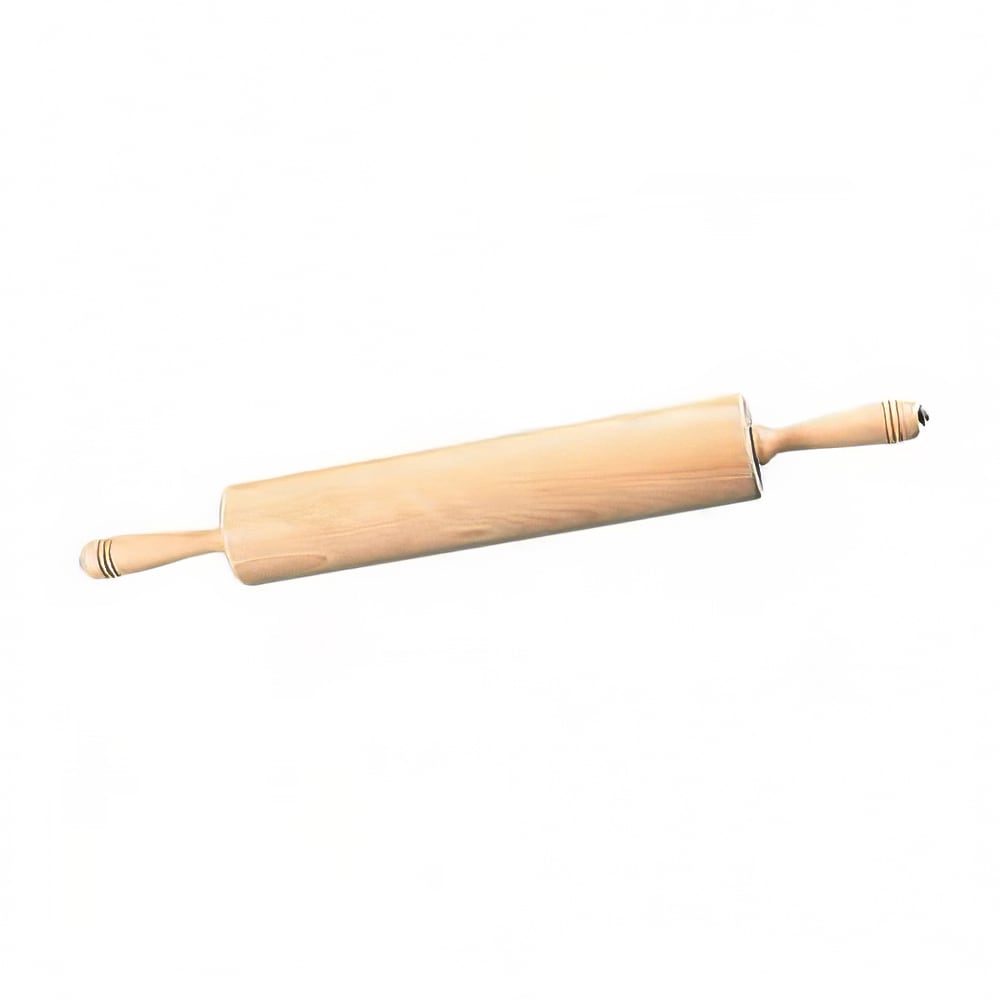 166-WRPC5718 18" Rolling Pin w/ 2 3/4" Barrel, Wood