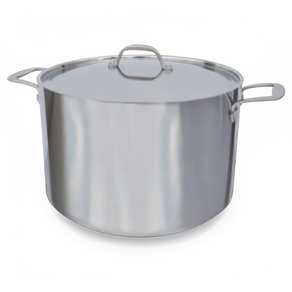 CookTek 105216 12 qt Tri Ply Stock Pot w/ Cover