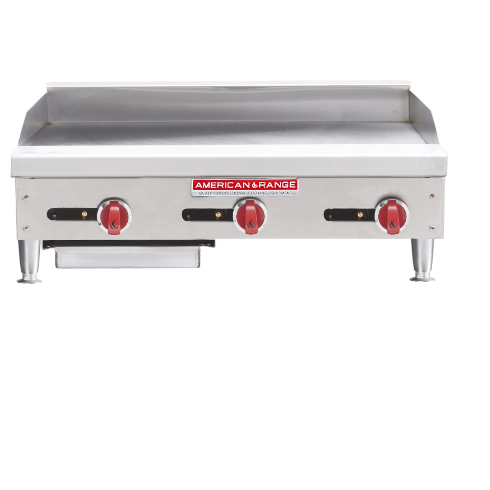 386-ARMG36NG 36" Gas Griddle - Manual, 3/4" Steel Plate, Natural Gas