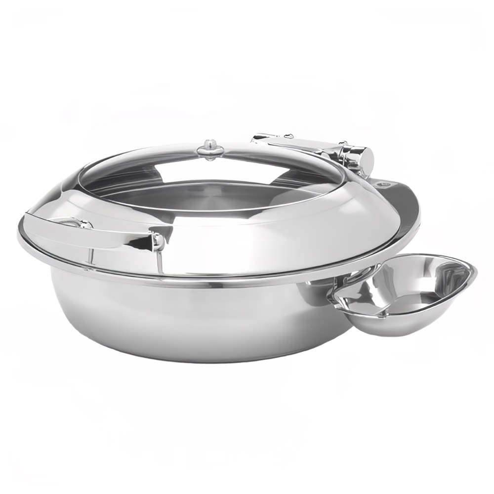 CookTek UPCG01 Round Chafer w/ Hinged Lid & Induction Heat