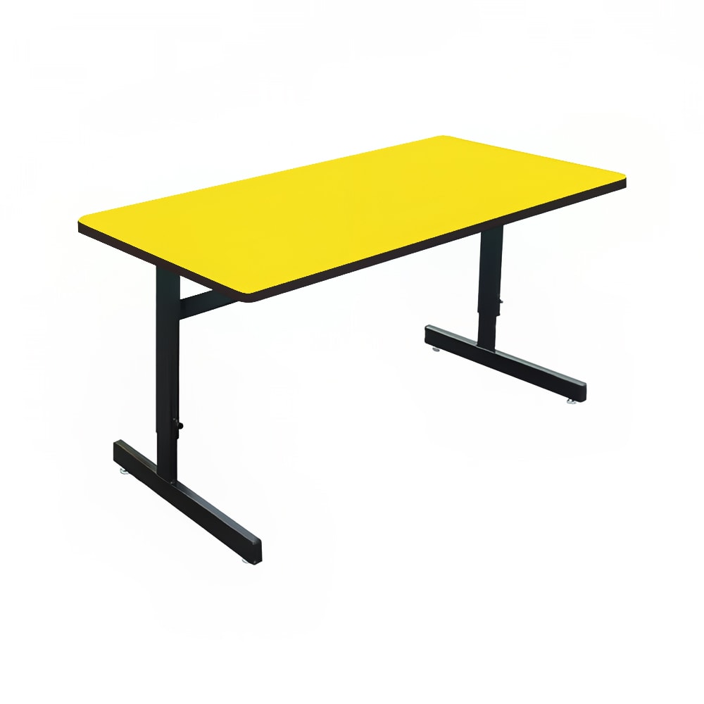 228-CSA243638 Desk Height Work Station, 1 1/4" Top, Adjust to 29", 36" x 24",...
