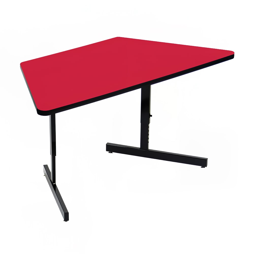 228-CSA3060TR35 Desk Height Work Station, 1 1/4" Top, Adjust to 29", 60" x 30&quot...
