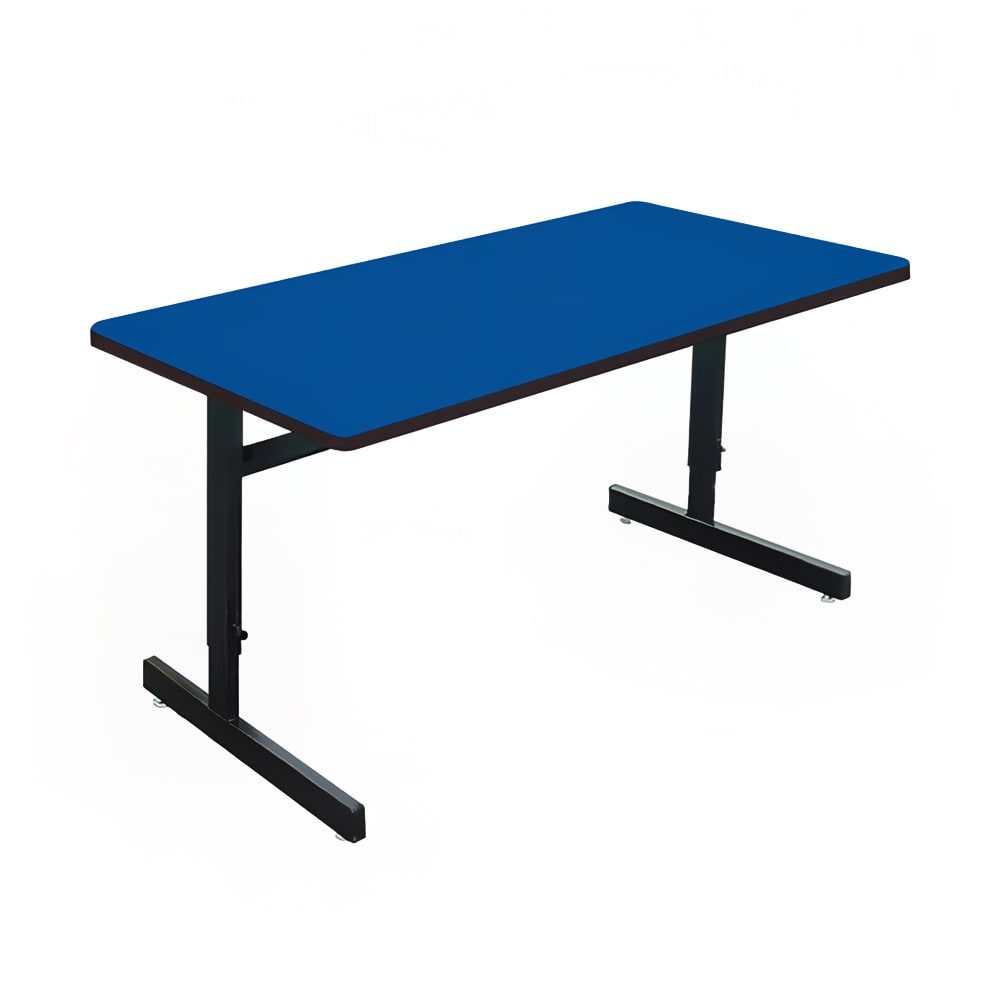 228-CSA244837 Desk Height Work Station, 1 1/4" Top, Adjust to 29", 48" x 24",...