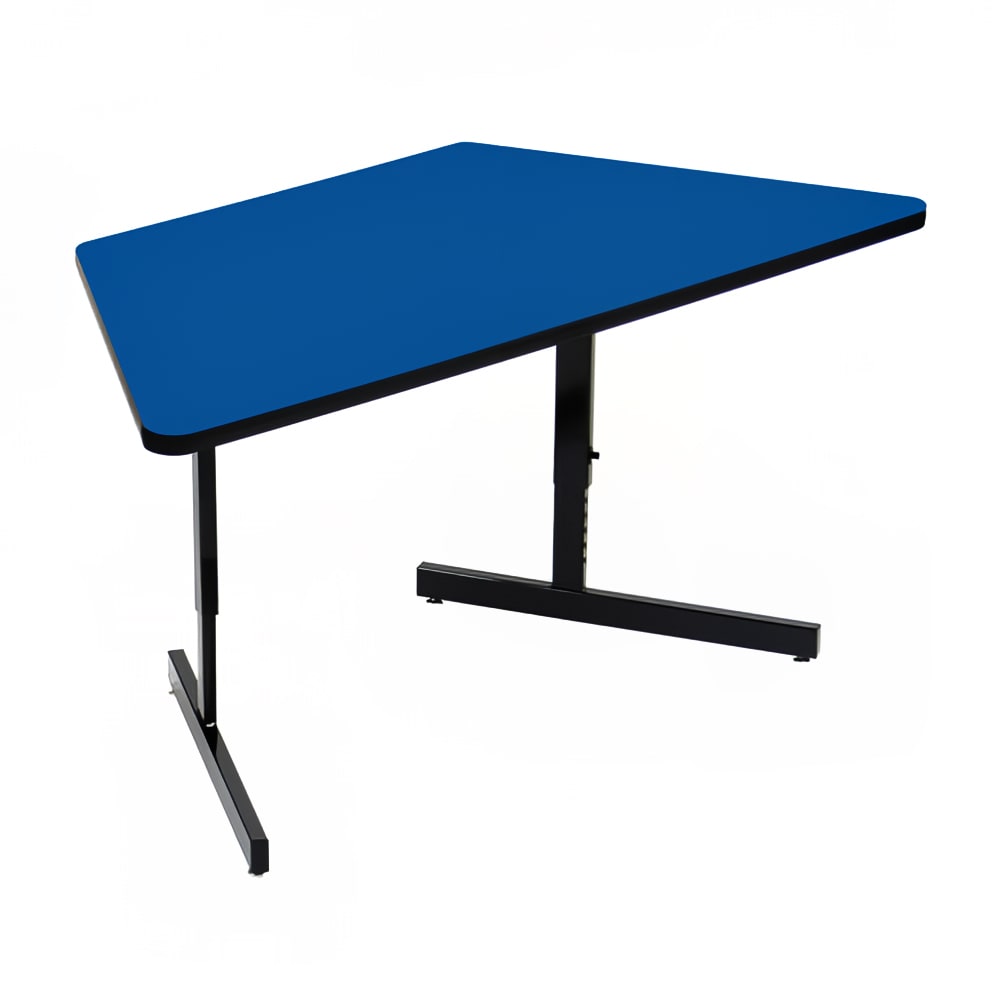 228-CSA3060TR37 Desk Height Work Station, 1 1/4" Top, Adjust to 29", 60" x 30&quot...
