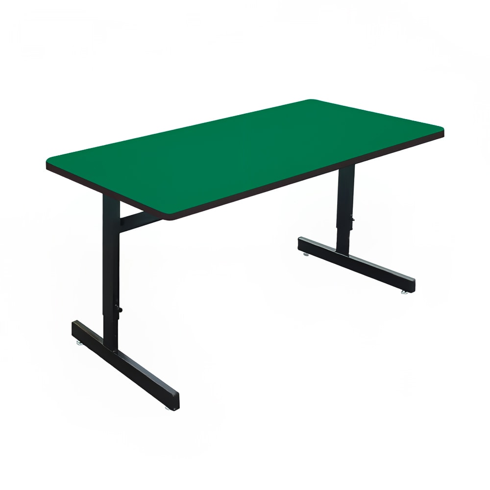 228-CSA307239 Desk Height Work Station, 1 1/4" Top, Adjust to 29", 72" x 30",...
