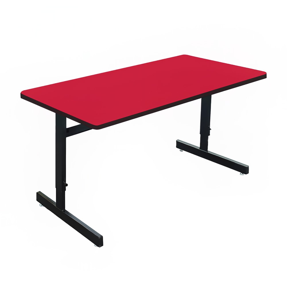 228-CSA307235 Desk Height Work Station, 1 1/4" Top, Adjust to 29", 72" x 30",...