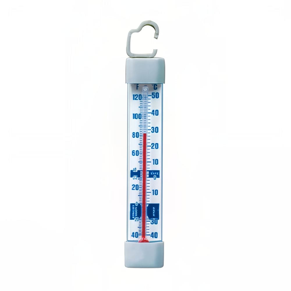 255-33001 Tube Type Refrigerator Freezer Thermometer, -40 To 120 Degrees F