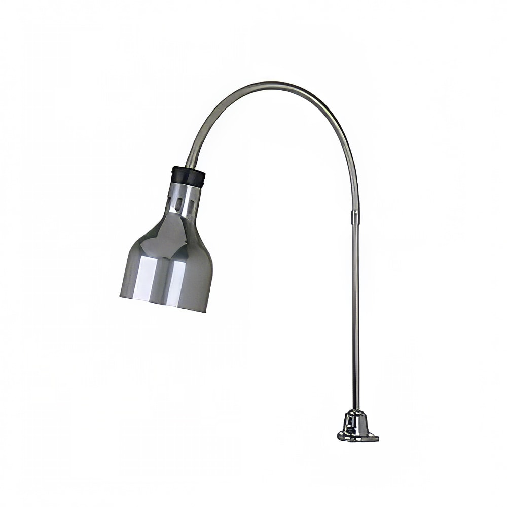 546-IFW60GL10PN1201 6 1/2" Countertop Heat Lamp w/ Adjustable Arm  - 1 Bulb, Built In Toggle...