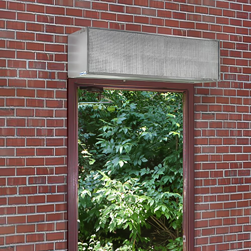 583-ECFD421 Save-T Air Curtain for Commercial Front Door, Aluminized Housing, 42 x 120"
