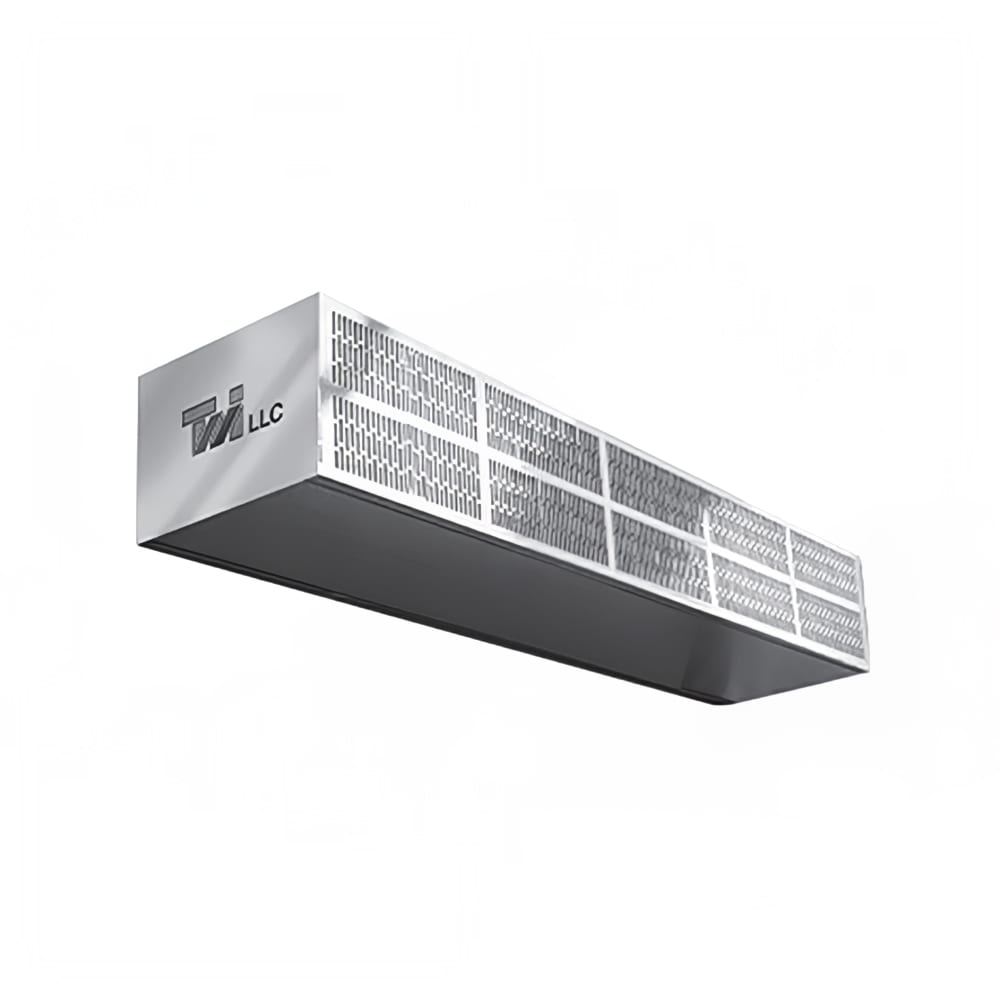 583-SLP481 48" Low-Profile Air Curtain - 1 Speed, Stainless Steel