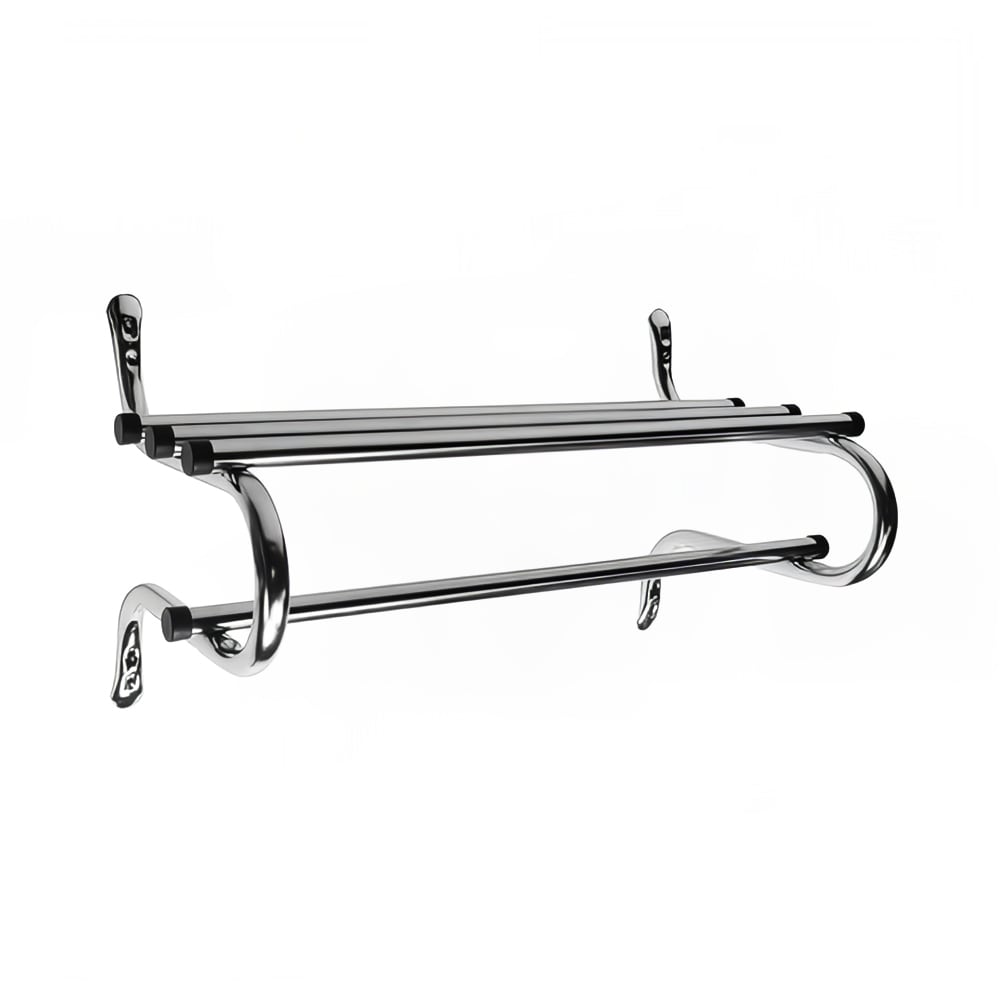 202-TMK30 32" Wall Mount Coat Rack, Zinc-Plated 