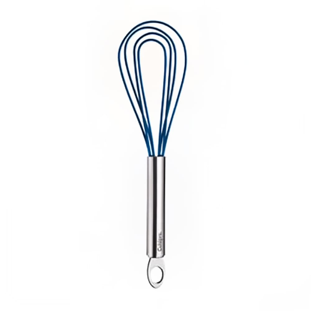 177-74696805 8" Silicone Flat Whisk, Red