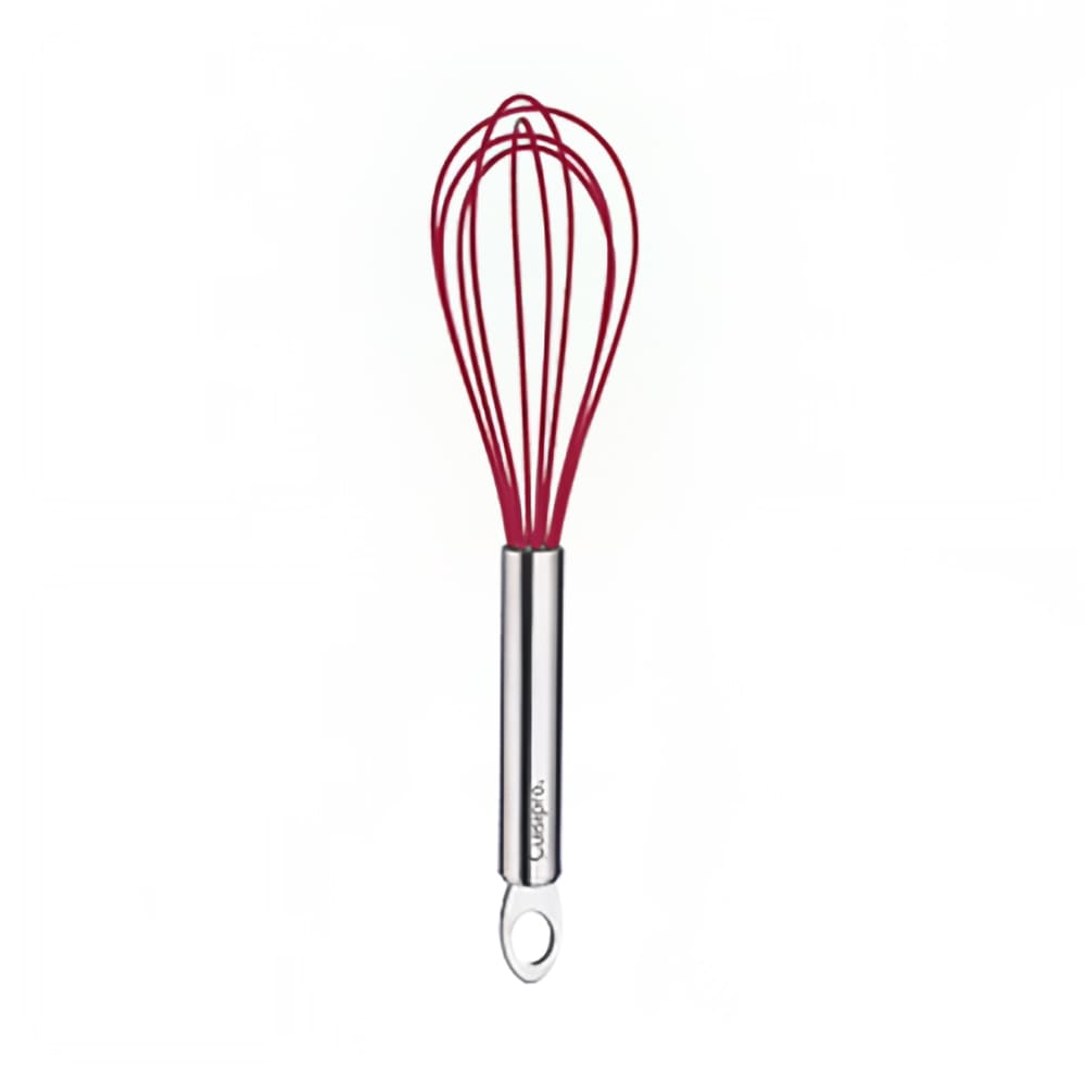 177-74699005 10" Silicone Egg Whisk, Red