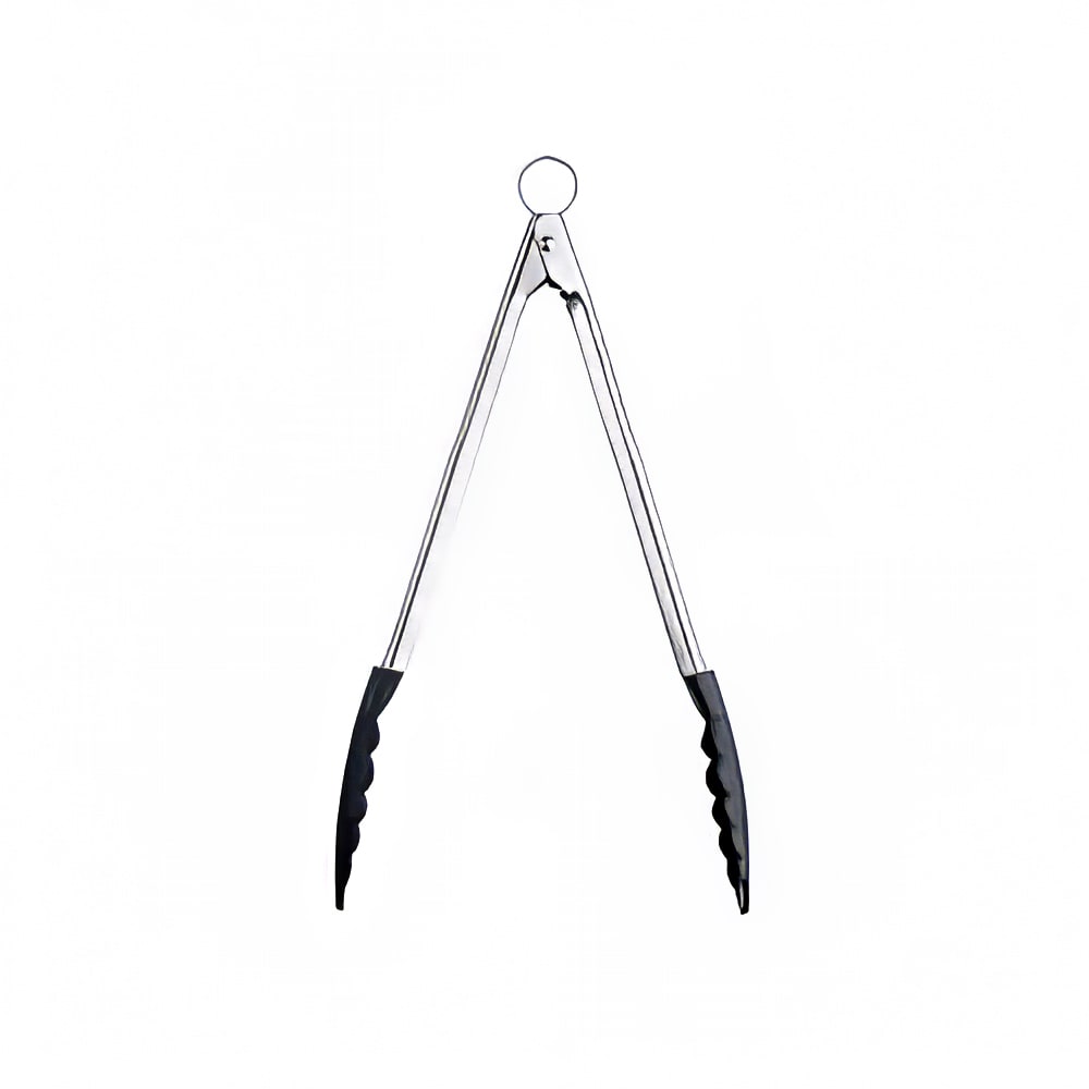 177-57589 16" Non-Stick Locking Tongs, Stainless Steel