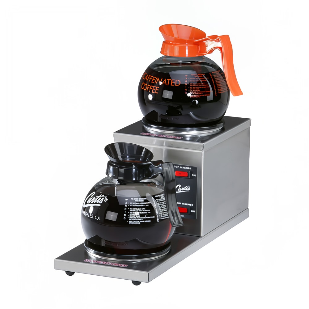 965-AW2S10 2 Station Step-Up Coffee Pot Warmer, 120v
