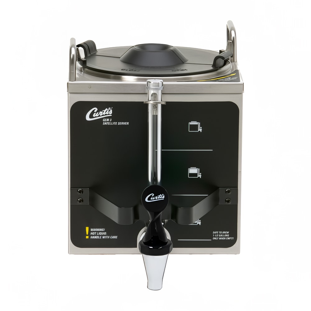 Curtis GEM-3 1 1/2 gal Coffee Satellite Dispenser w/ Regular Faucet