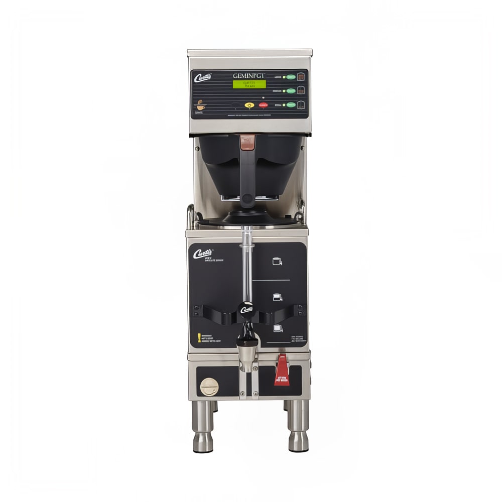 965-GEMSS63A1000 Automatic Coffee Brewer w/ (1) Lower Warmer & Hot Water Faucet, 120/220v