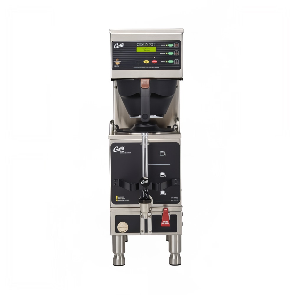 965-GEMSS10A1000 Automatic Coffee Brewer w/ (1) Lower Warmer & Hot Water Faucet, 220v/1ph
