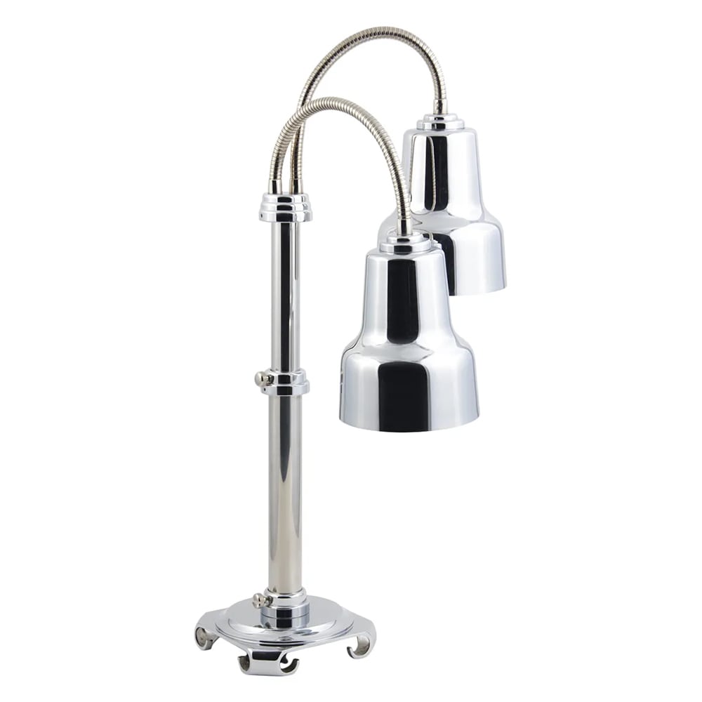 017-9685 Free-Standing Adjustable Double Heat Lamp, 110 V