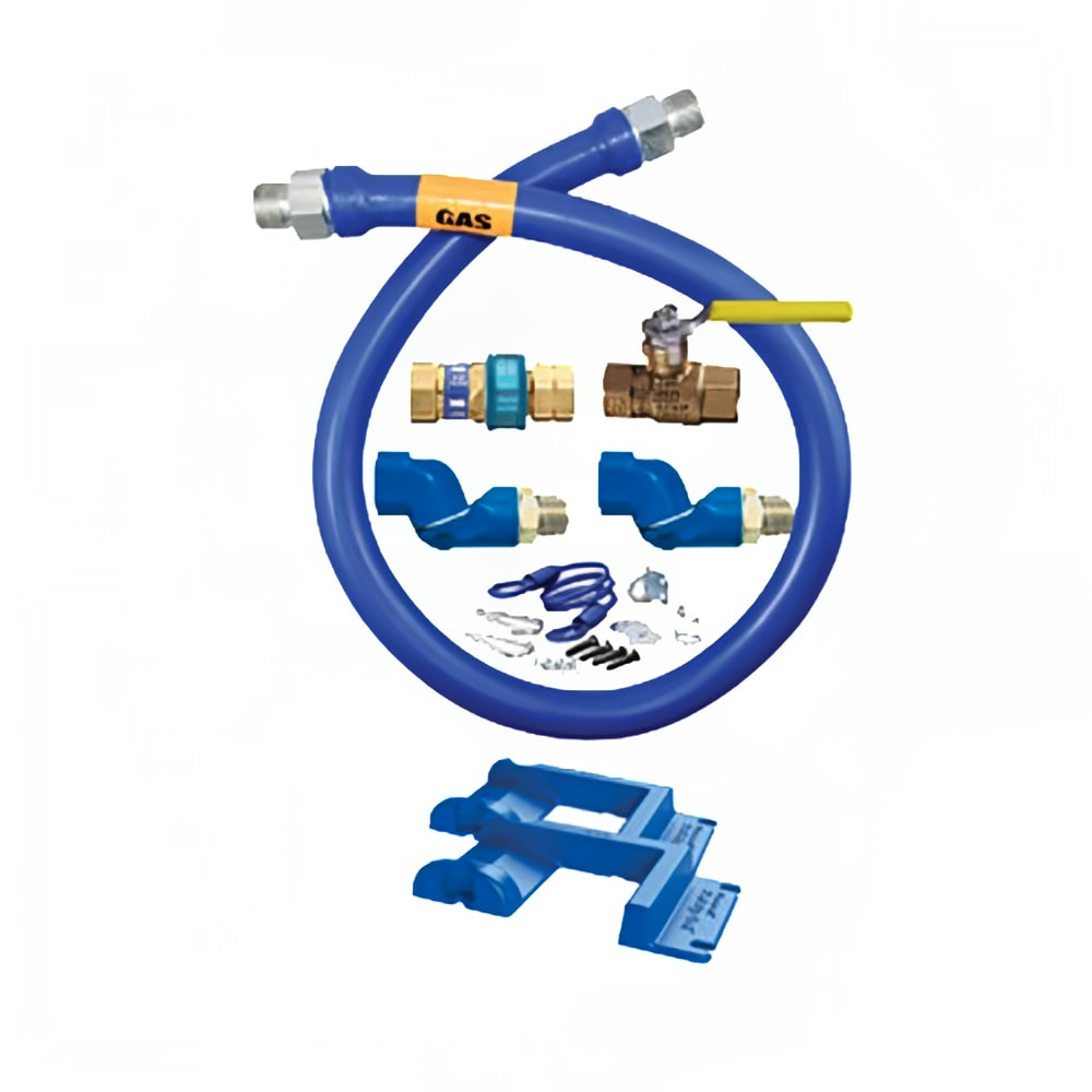187-1675KIT2S48PS 48" Gas Connector Kit w/ 3/4" Male/Male Couplings