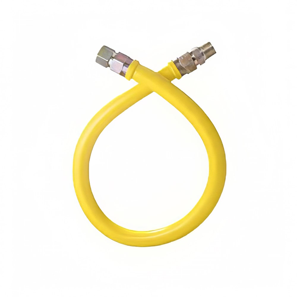 187-1675NPFS48BX 48" Gas Connector Hose w/ 3/4" Female/Male Couplings