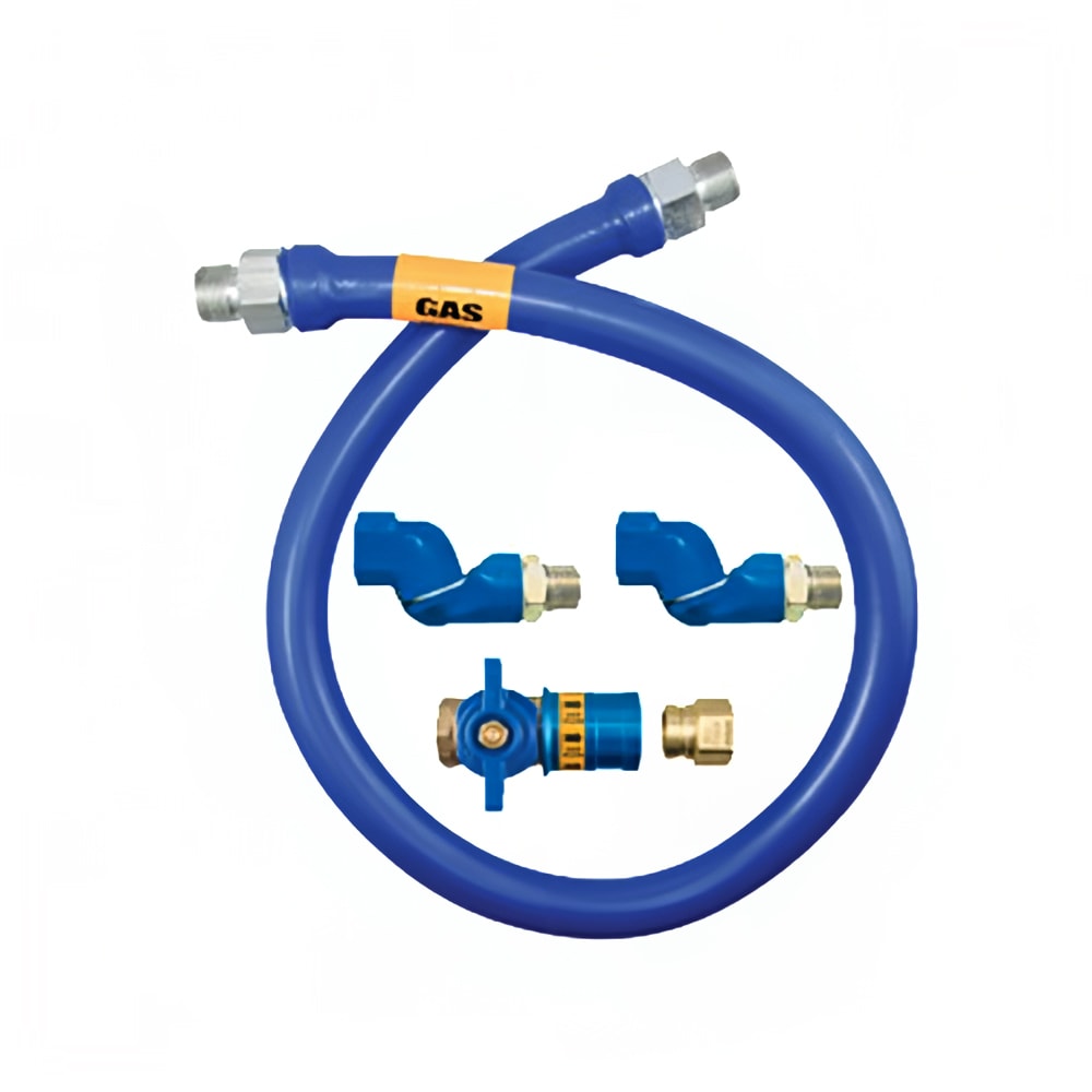 187-1675BPCF2S36 36" Gas Connector Kit w/ 3/4" Male/Male Couplings