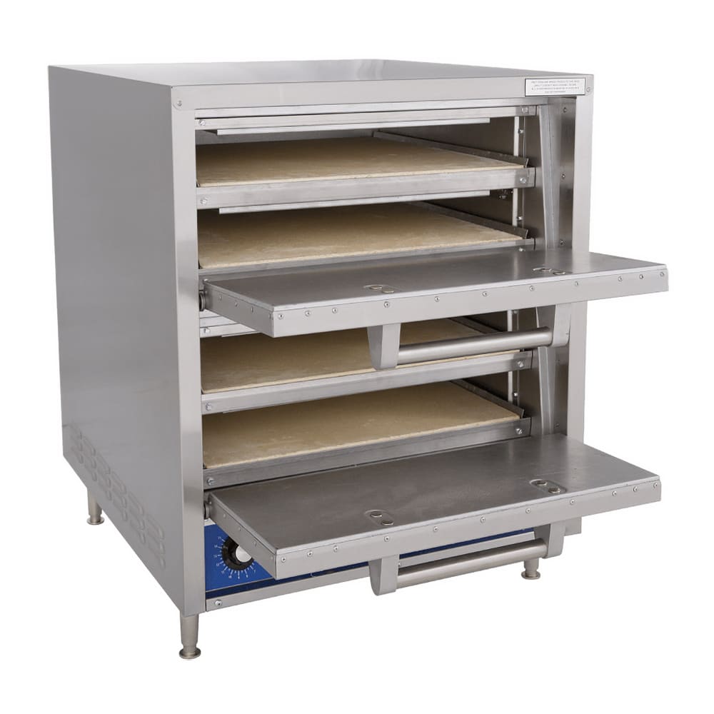 455-P44S2083 HearthBake Countertop Quadruple Multi-Purpose Deck Oven - 208v
