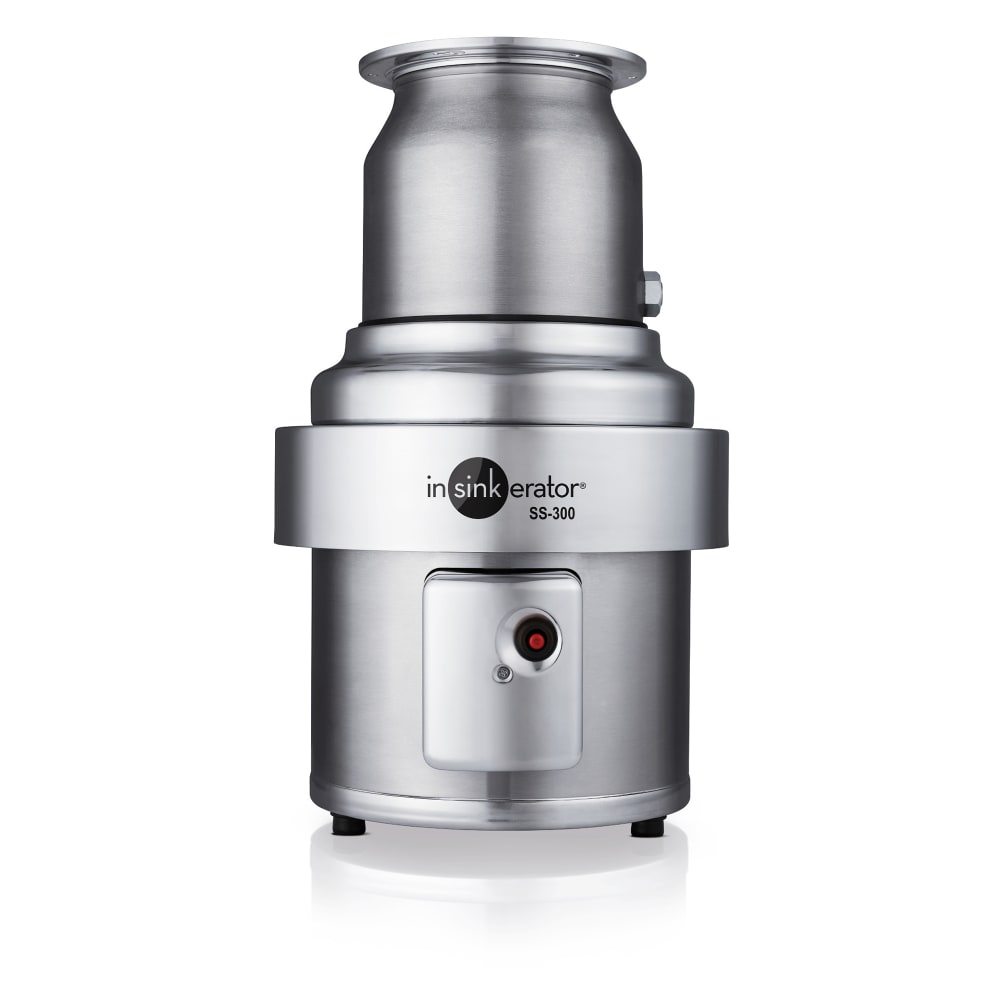 023-SS30012BMRS460 Disposer Pack, 12-in Bowl, Sleeve Guard, Reverse Switch, 3-HP, 460/3