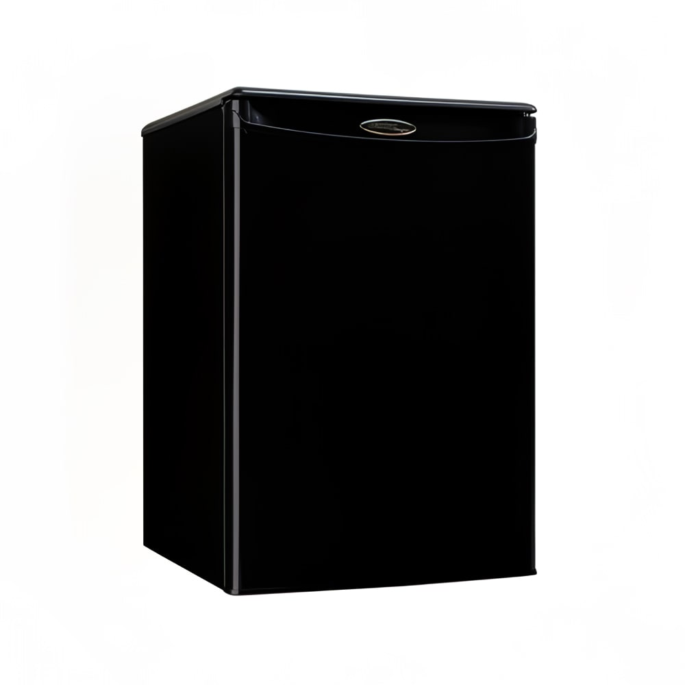 830-DAR026A1BDD 2.6 cu ft Undercounter Refrigerator w/ Solid Door - Black, 115v