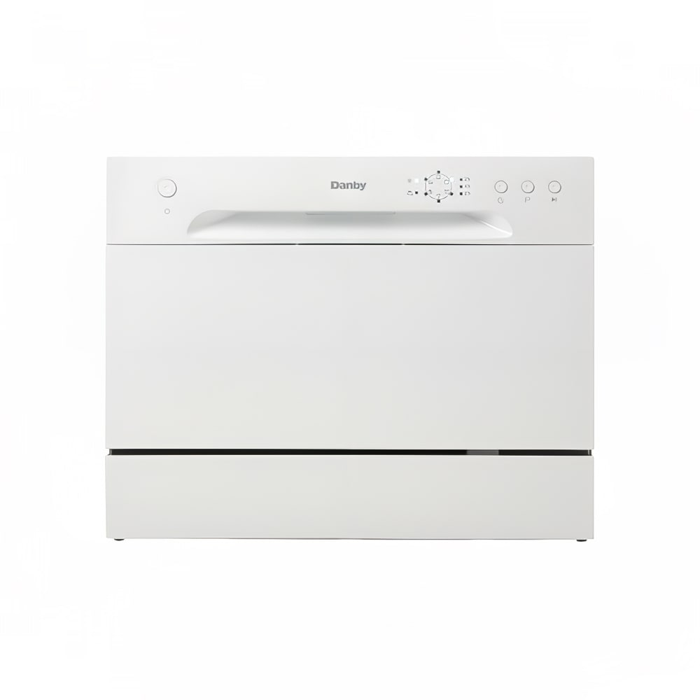 Danby DDW621WDB Countertop Dishwasher w/ (6) Wash Cycles White, 120v