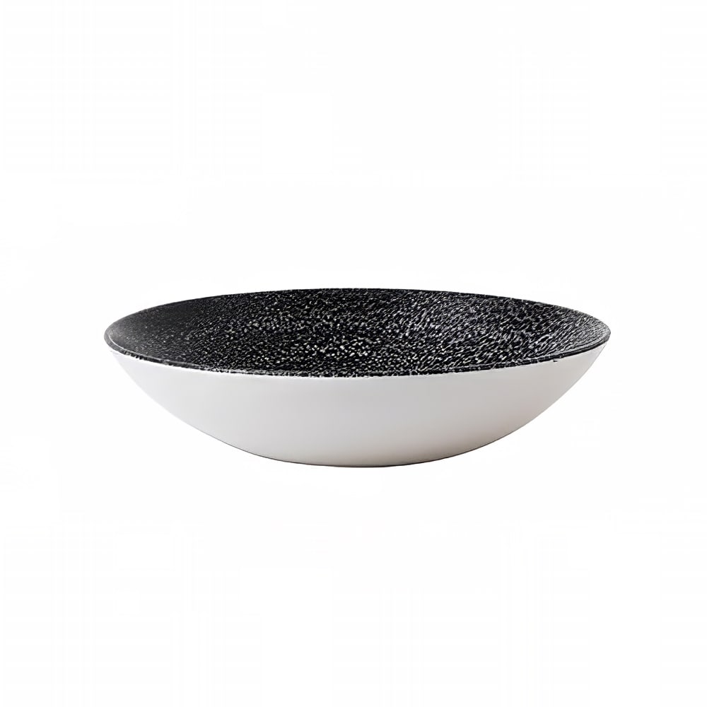 245-EB182 15 oz Round Evo Origins Bowl - Ceramic, Black