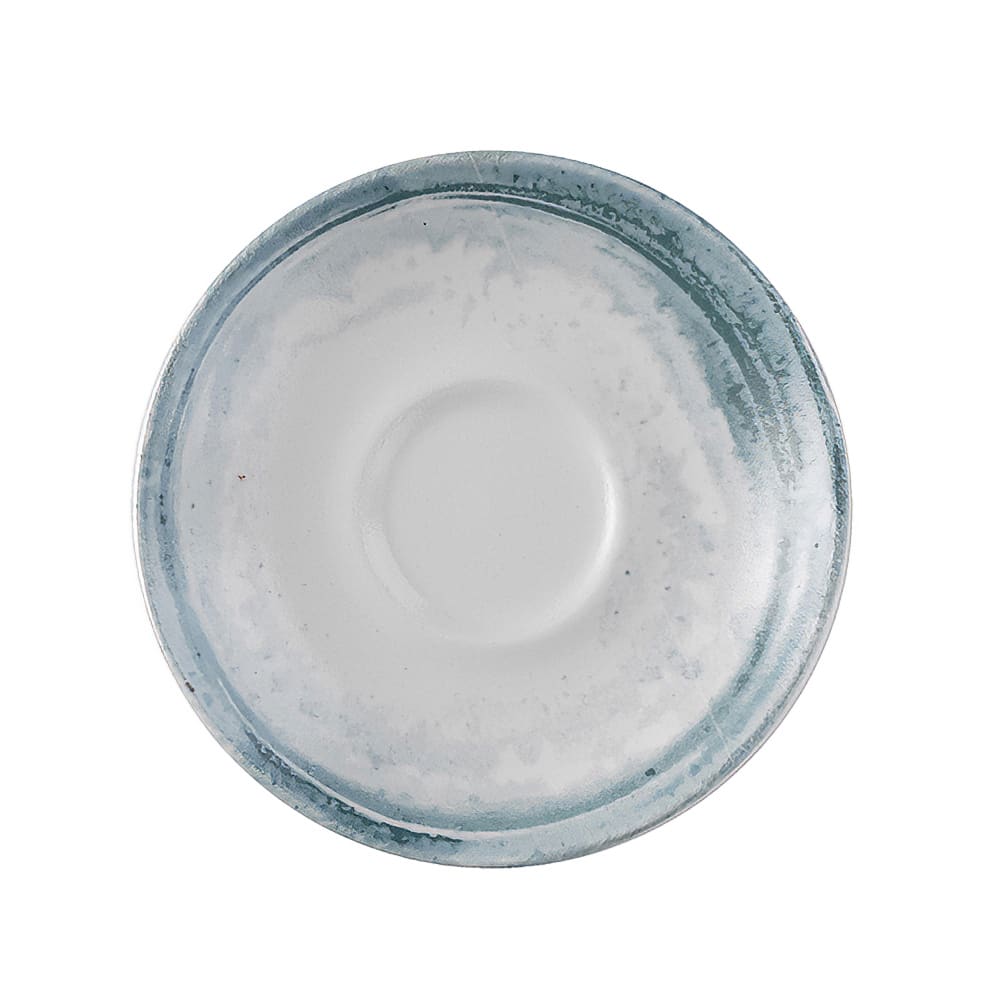 450-FN506 6 1/4" Round Maker's Finca Saucer - Ceramic, Limestone
