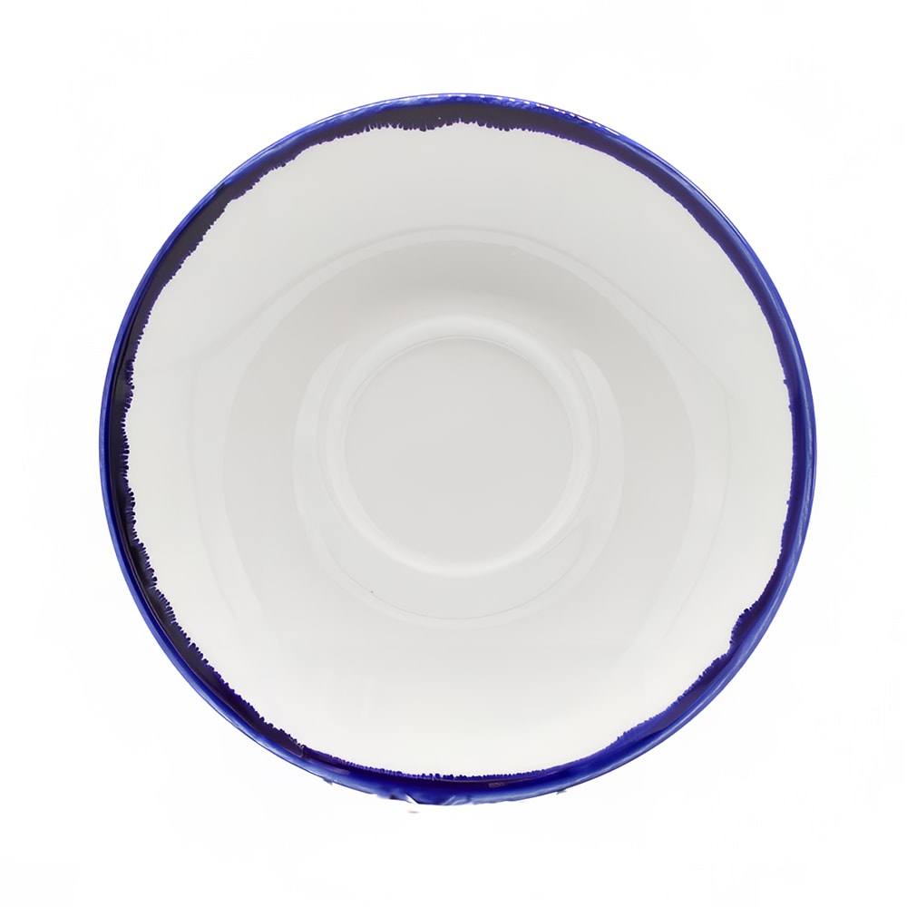450-HI156 6 1/4" Round Harvest Saucer - Ceramic, Ink