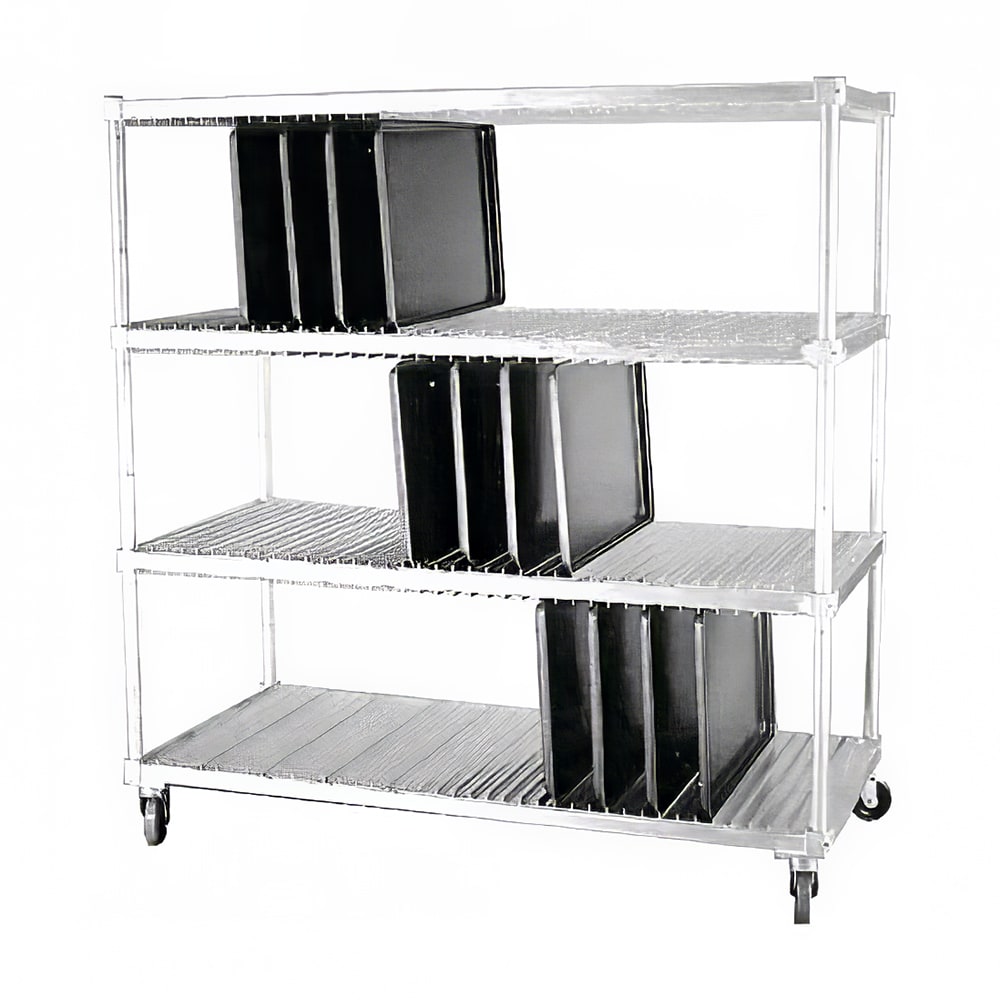 171-DXIDTDR3 3 Level Mobile Drying Rack for Trays