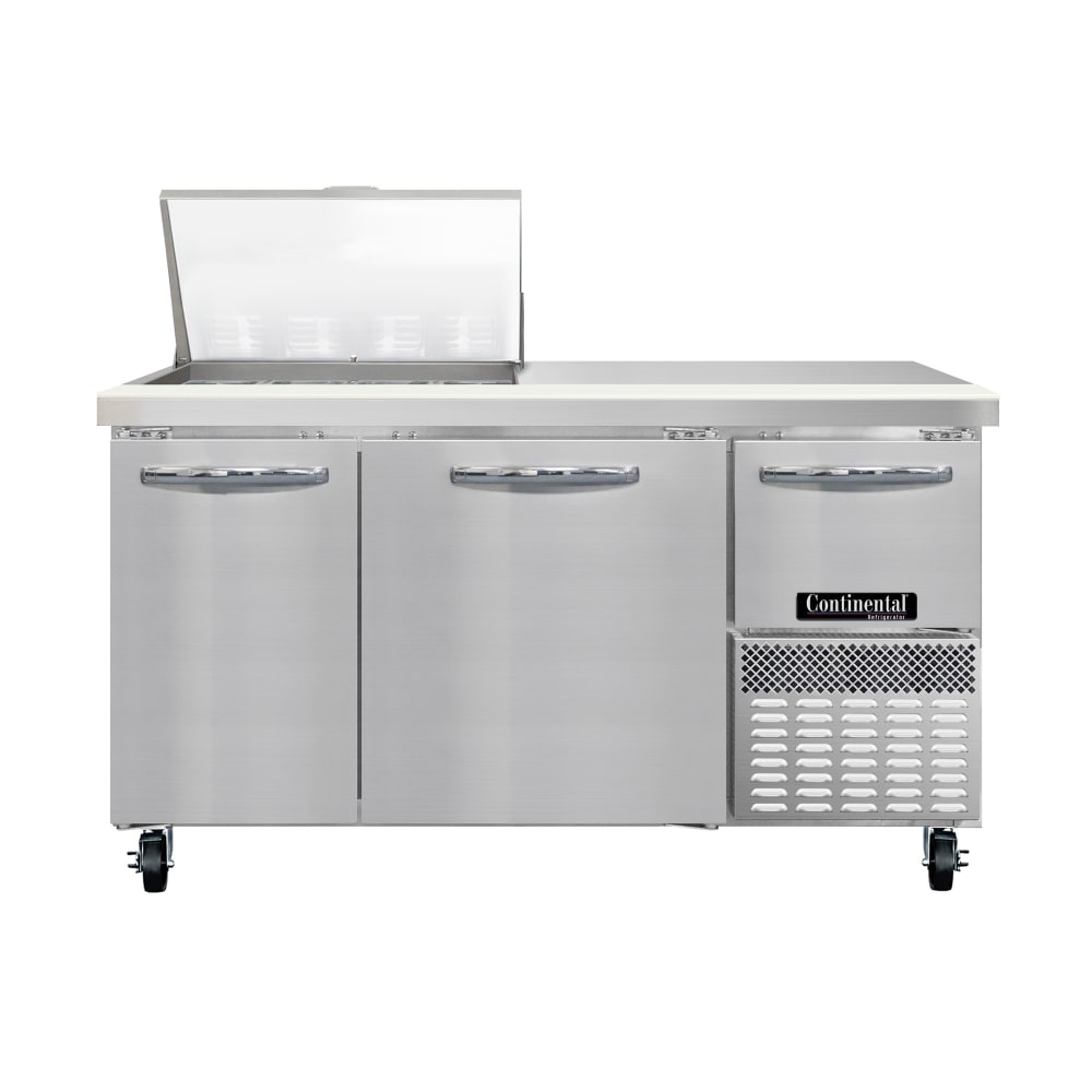 160-RA60N12M 60" Sandwich/Salad Prep Table w/ Refrigerated Base, 115v