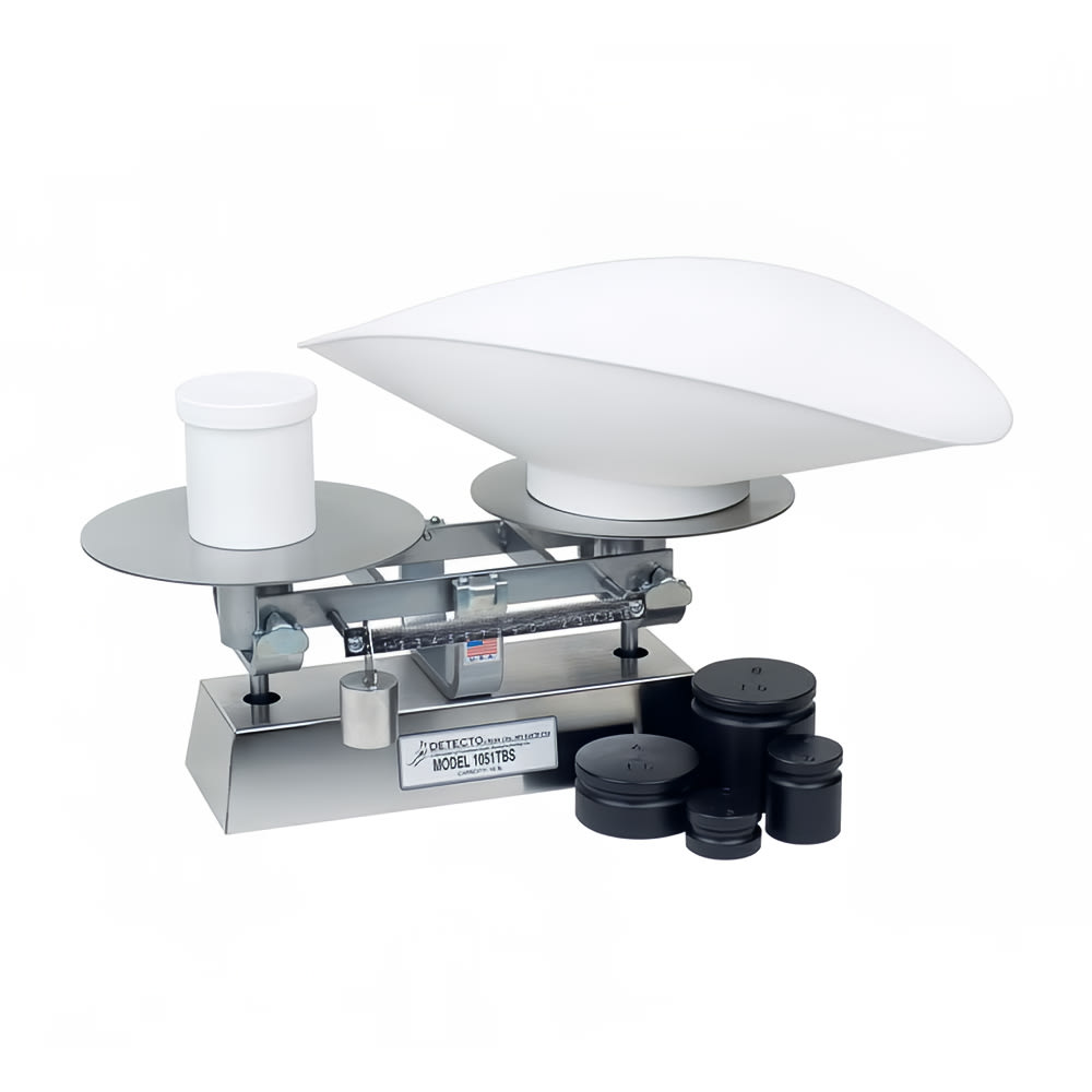031-1052TBSKG 5 kg Capacity Dough Scale w/ 16 x 1/4 oz, Scoop, Stainless