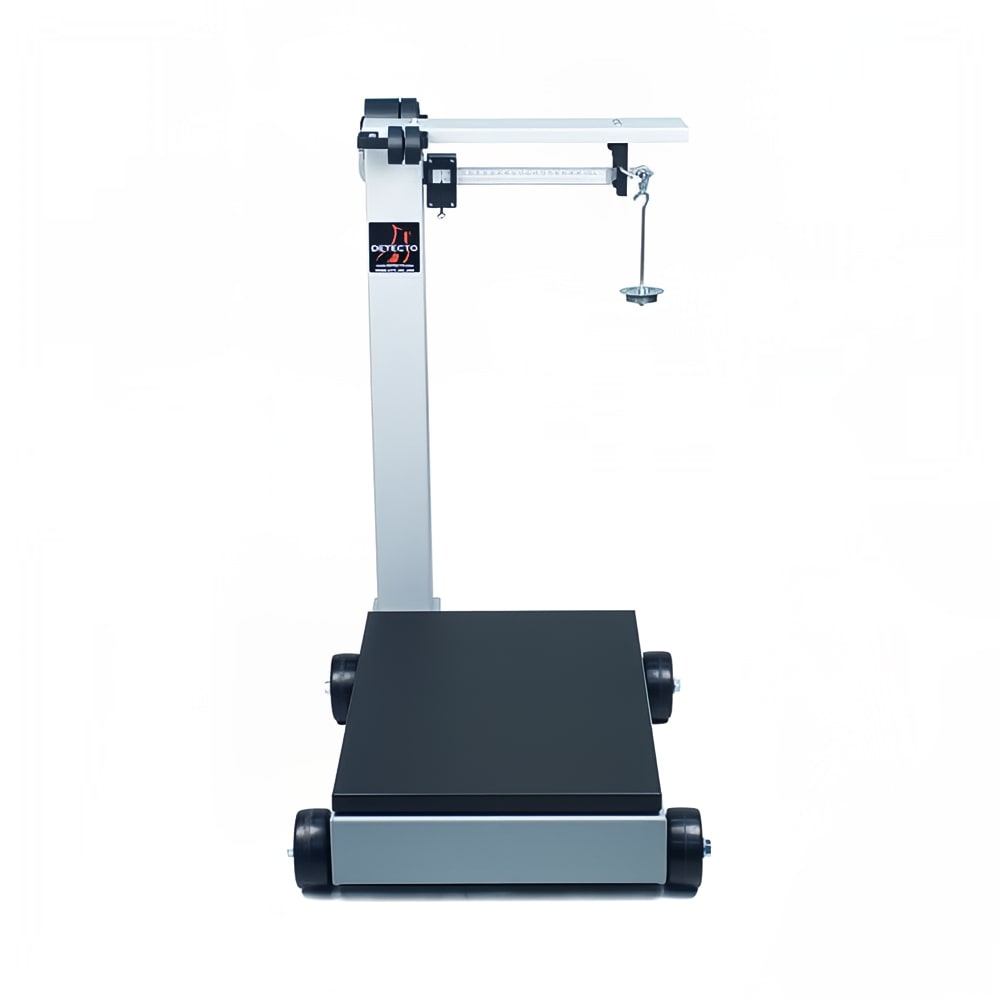 031-854F100P Floor Model Balance Beam Receiving Scale w/ Enamel Finish, 1000 lb Capacity