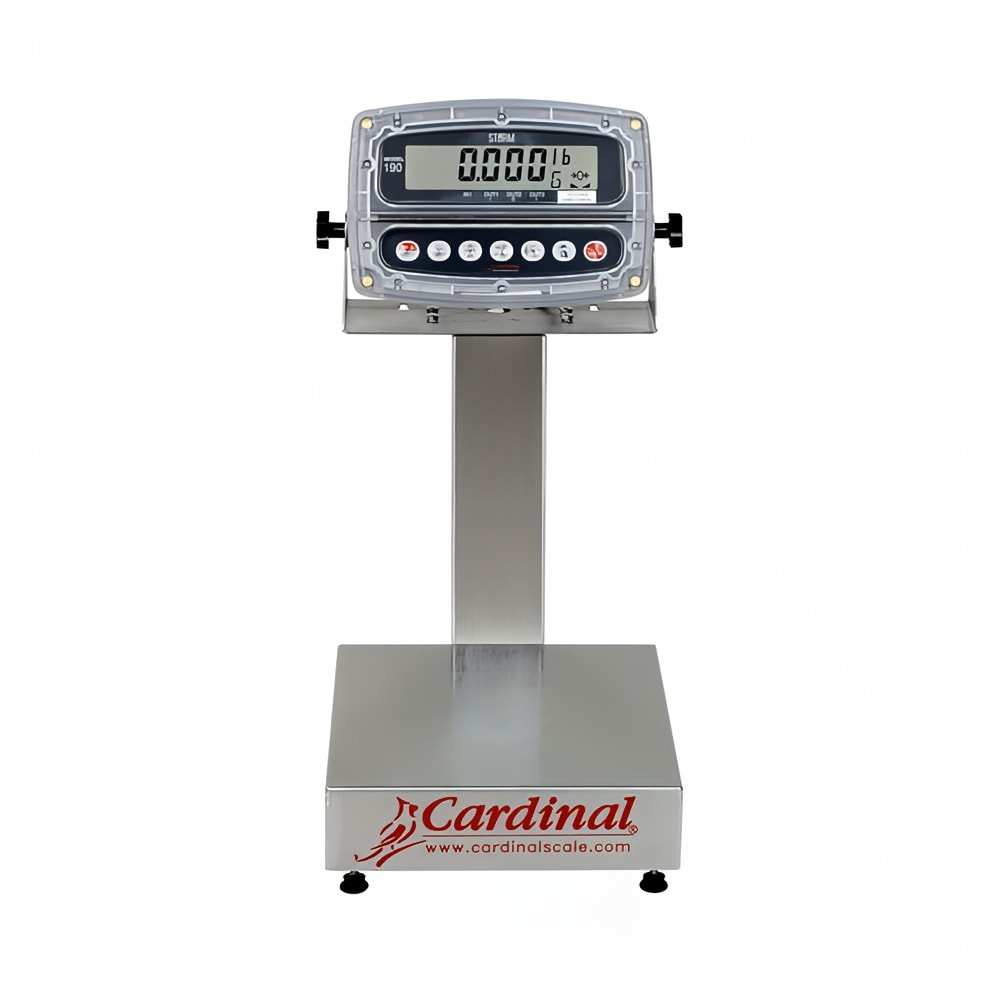 031-EB150190 Digital Bench Scale, 1" LCD Display, lb/kg/g/oz, 150 x 1/20 lb, 14 x 16",...