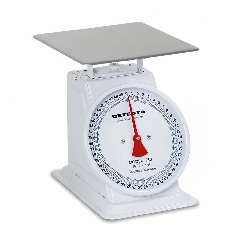 031-T2 Top Loading Dial Portion Scale w/ Enamel Housing, 32 x 1/8 oz