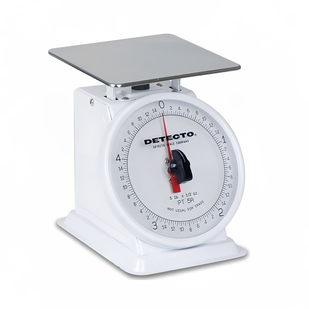 031-PT25R Petite Rotating Dial Portion Scale w/ Enamel Housing, 25 x 1/8 lb