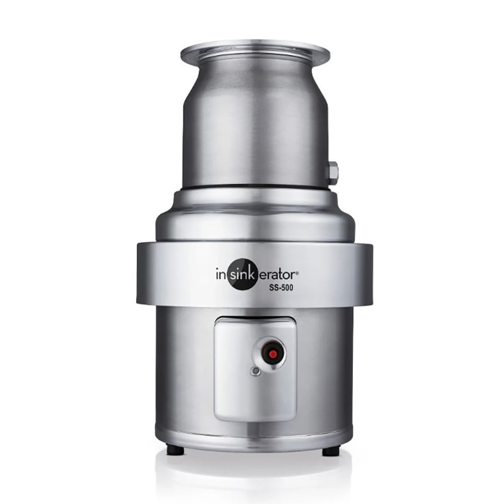 023-SS50012AMRS2303 Disposer Pack w/ 12-in Bowl & Cover, Reverse Switch, 5-HP, 230/3 V