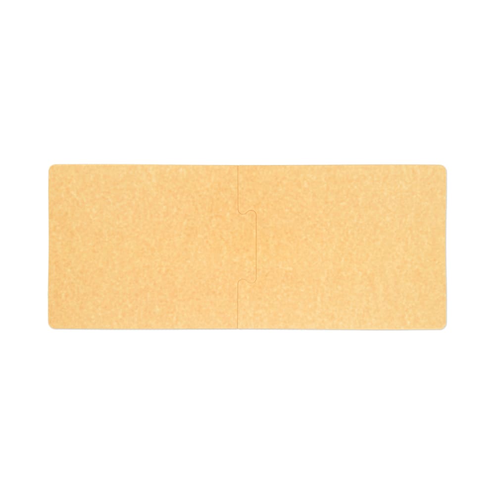 Epicurean 629-672001.5 Cutting Board Set w/ (4) Boards, 67" x 20" x 1/2", Paper Composite, Natural