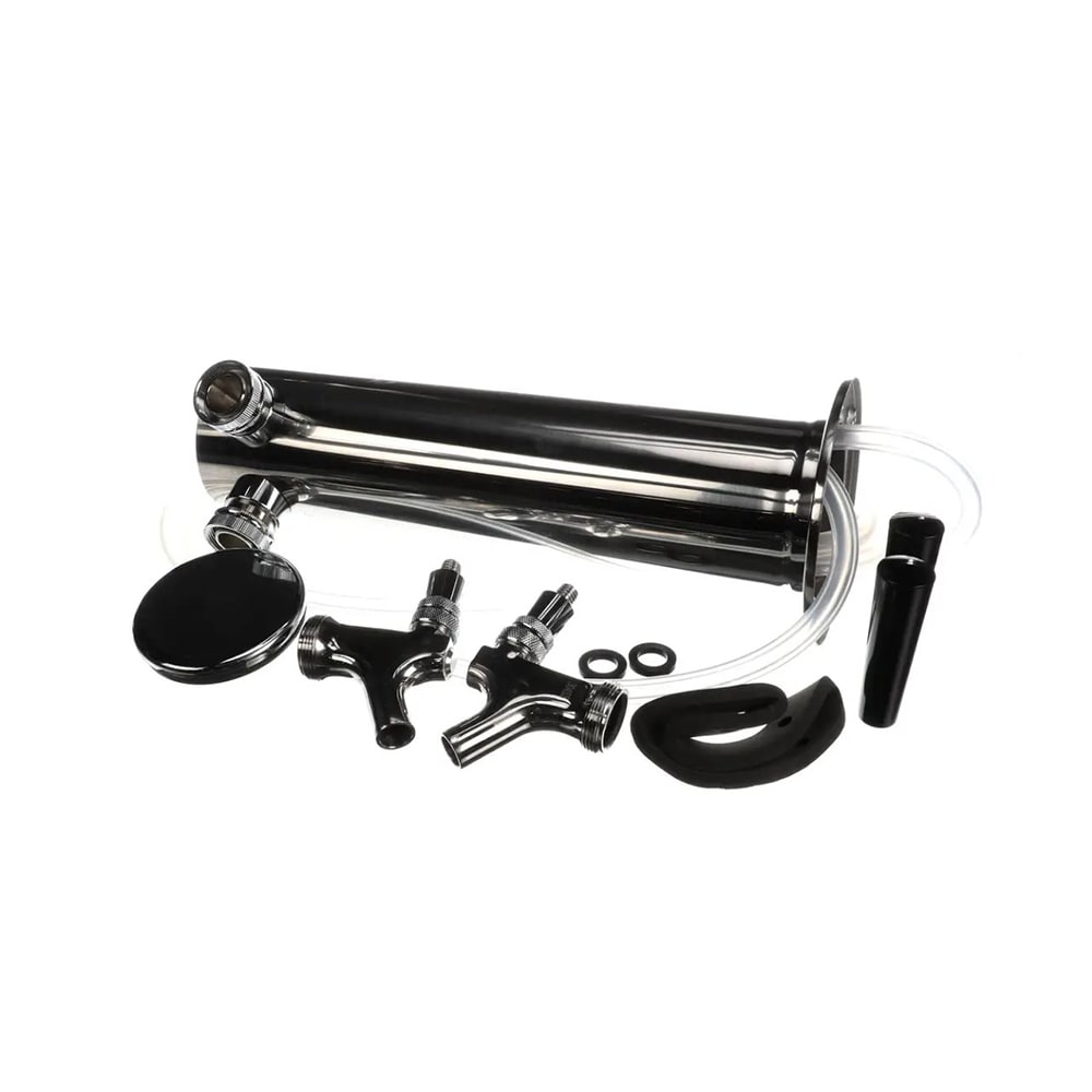 118-406054A Dual Angle Faucet with 3" OD 8" Column