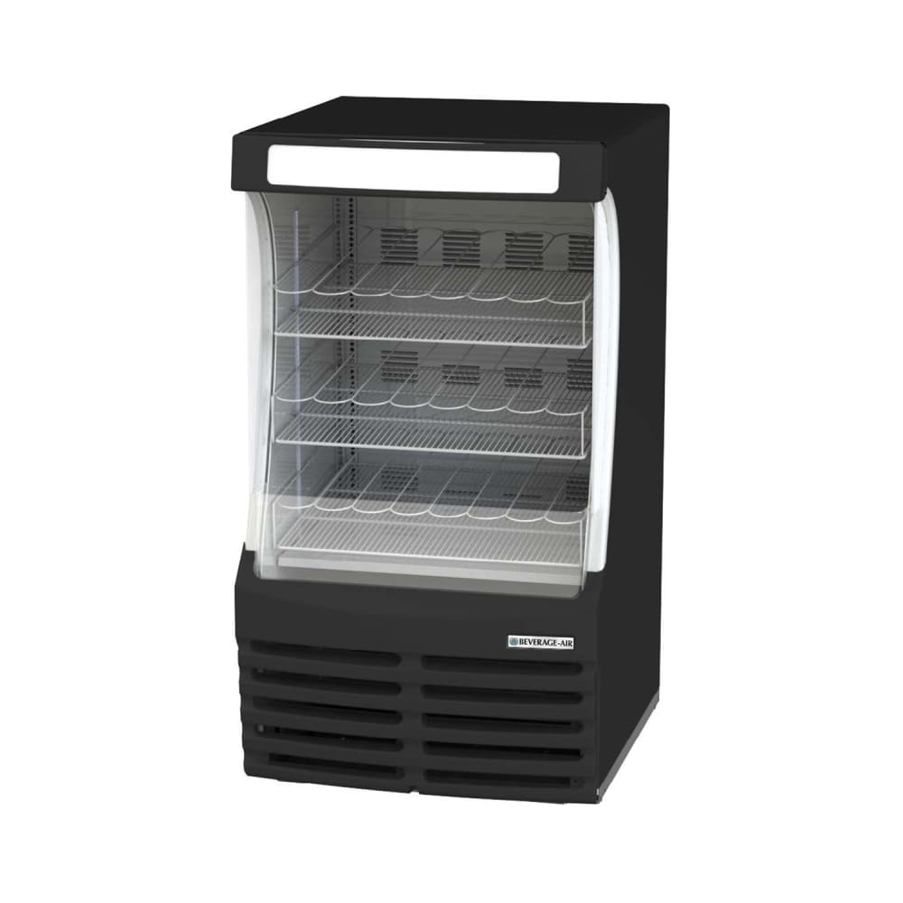 118-BZ131B 30" Vertical Open Air Cooler w/ (3) Levels, 115v